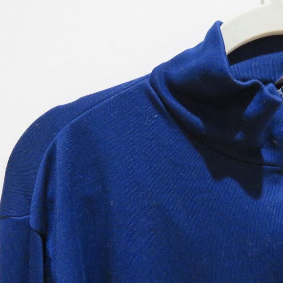 VINTAGE PATAGONIA Capilene Made in USA Baselayer 1/4 Zip Top Navy Outdoor Gorp - Picture 5 of 12